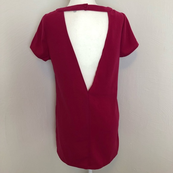 Tobi Hot Pink Top with Open Back - Picture 4 of 6